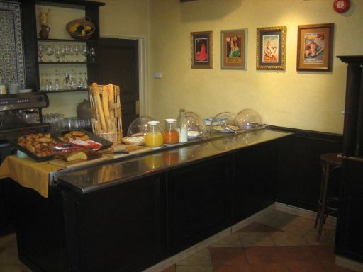 ibis budget Madrid Alcalá de Henares, ein Teil vom Frühstücksbuffet