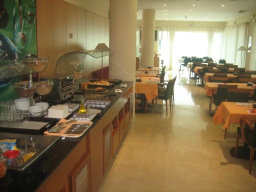 Ibis Madrid Alcalá de Henares la Garena, ein Teil vom Frühstücksbuffet