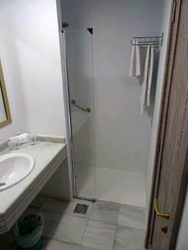 Kn Hotel Matas Blancas, Costa Calma, Fuerteventura, Spanien, Bad mit Waschtisch und Dusche