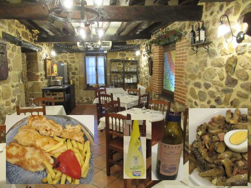 Pension Restaurant Casa Paulino, Los Corrales de Buelna, Spanien, Restaurant mit Abendessen Men&uuml;