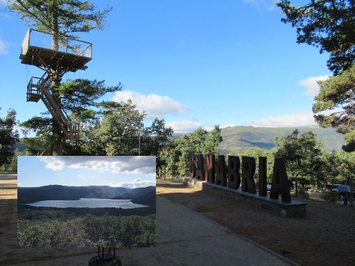 Villa Lucerna Sports & Hotel Resort, Vigo de Sanabria, Spanien, Aussichtsplattform mit Blick auf den See