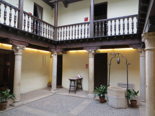 Alcalá de Henares, Spanien, Museum Casa Natal de Cervantes Innenhof