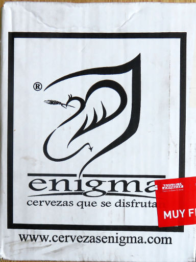 Cervezas Enigma, Alcalá de Henares, Spanien, Versand 6 Bierflaschen im Januar 2018