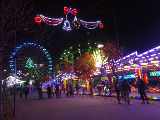 Alcalá ciudad de la Navidad 2019, Alcalá de Henares, Spanien, Autoscooter