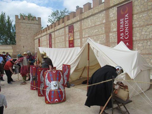 Complutum renacida 2022, Alcalá de Henares, Spanien, Soldaten