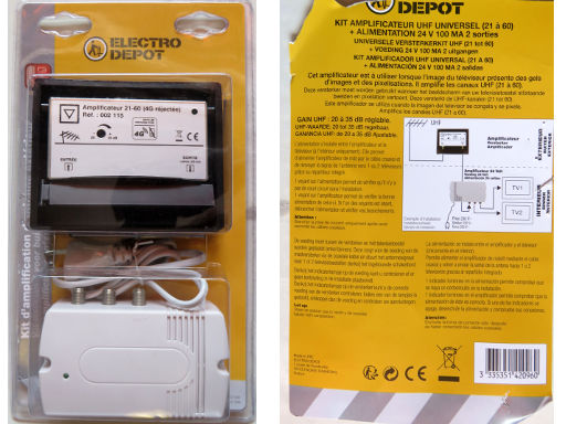 ELECTRO DEPOT, Alcalá de Henares, Spanien, ELECTRO DEPOT Antennenverstärker mit zwei Ausgängen für 29,99 € im August 2018