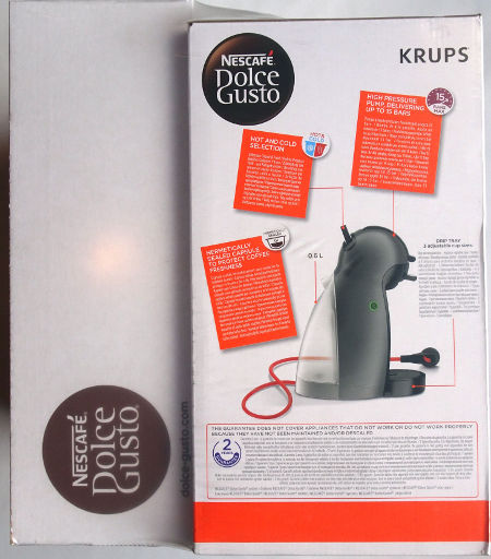 ELECTRO DEPOT, Alcalá de Henares, Spanien, KRUPS Dolce Gusto® Piccolo mit 96 Kapseln NESCAFÉ® Dolce Gusto® Espresso Kaffee für 39,– € im November 2019