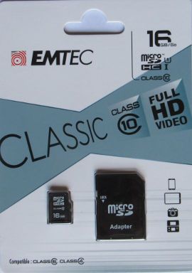 ELECTRO DEPOT, Alcalá de Henares, Spanien, EMTEC microSDHC™ HC-I Class 10 16 GB Speicherkarte für 3,97 € im Februar 2023