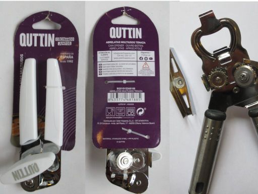 ELECTRO DEPOT, Leganés, Spanien, Quttin Dosenöffner für 2,96 € im November 2025, Ersatz für defekten Dosenöffner