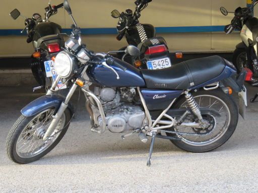 EUROS Autoescuela, Fahrschule, Alcalá de Henares, Spanien, Yamaha SR 250