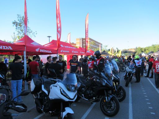 Xtreme Challenge Tour 2023, Alcalá de Henares, Spanien, Honda Probefahrten