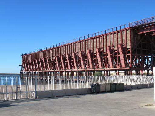 El Cable Inglés Verladestation, Almería, Spanien, Verladestation