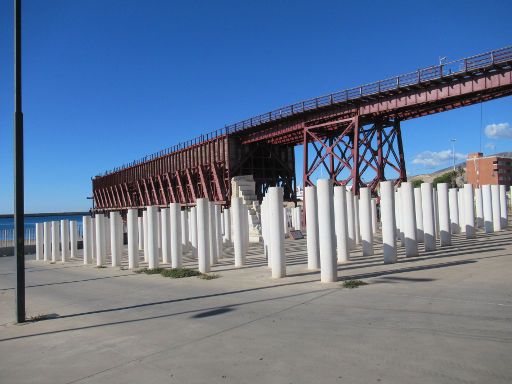 El Cable Inglés Verladestation, Almería, Spanien, Mahnmal Opfer des Konzentrationslagers Mauthausen aus Almería