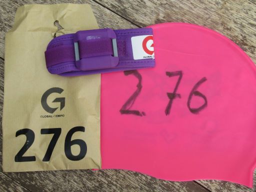 Travesía Almuñécar, La Herradura, 2025, Almuñécar, La Herradura, Spanien, Schwimmwettbewerb,  Starterpaket mit Badekappe Chip Zeitmessung