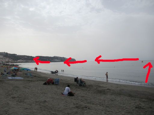 Travesía Almuñécar, La Herradura, 2025, Almuñécar, La Herradura, Spanien, Schwimmwettbewerb, 1500 m Strecke tatsächlich 2000 m