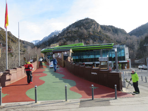 Skigebiet, Aramón, Panticosa, Spanien, Talstation Panticosa