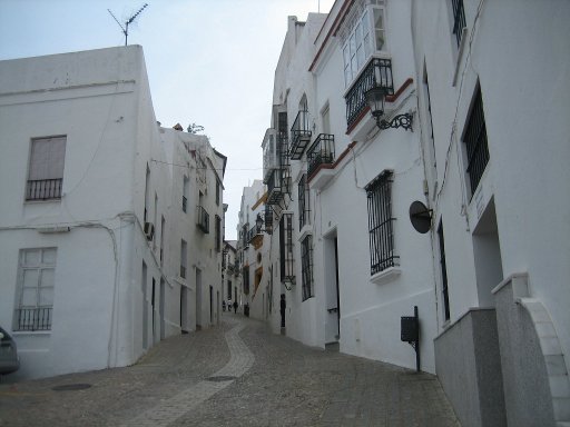 Arcos de la Frontera, Spanien, kleine Gasse