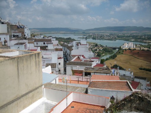 Arcos de la Frontera, Spanien, Ausblick auf den Stausee