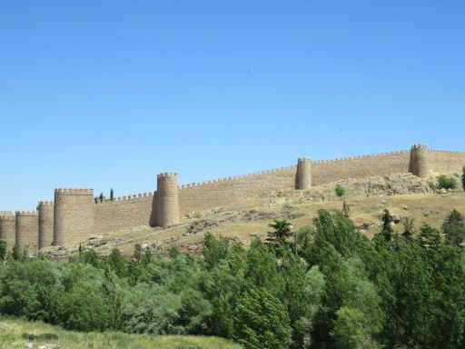 Ávila de los Caballeros, Spanien, Stadtmauer