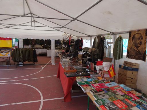 Belorado, Spanien, Expohistórica 2019, Histórica Flandes militärische Sammlerstücke