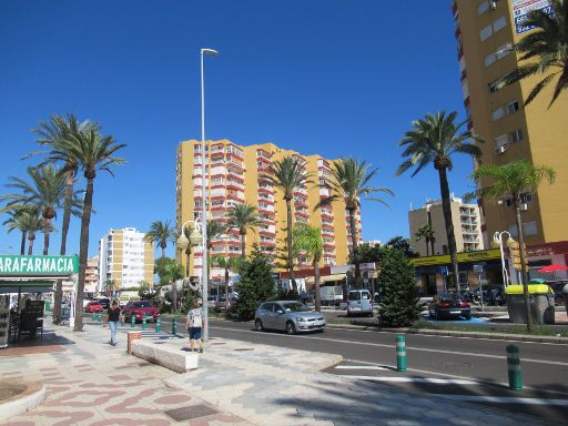 Benalmádena Costa, Spanien, Avenida Antonio Machado (N-340)