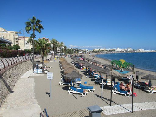 Benalmádena Costa, Spanien, Strand Malapesquera