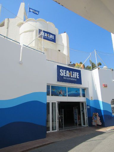 Puerto Deportivo de Benalmádena, Benalmádena, Spanien, Eingang Sealife Benalmádena