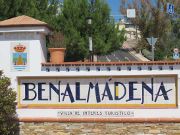 Benalmádena, Spanien, Ortseingang