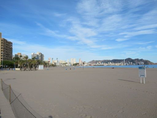 Benidorm, Spanien, Strand Playa de Poniente