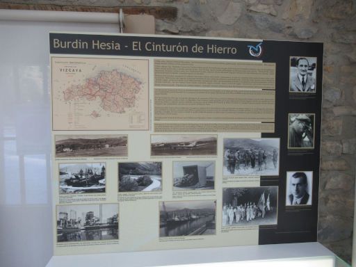 Museo Memorial del Cintur&oacute;n de Hierro, Berango, Spanien, Geschichte und Bau der Befestigungsanlage