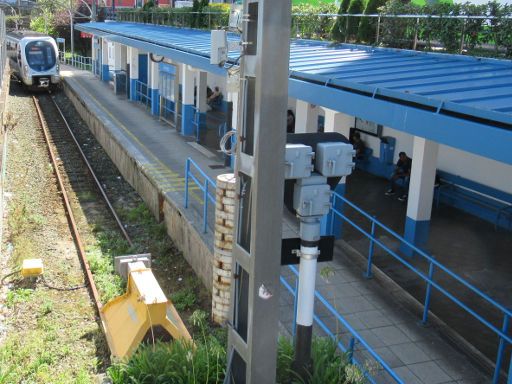 Bermeo, Spanien, Bahnhof Linie E4 nach Bilbao