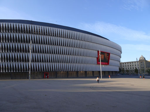 Athletic Club Museum und Stadion Führung, Bilbao, Spanien, Ansicht vom Fußball Stadion