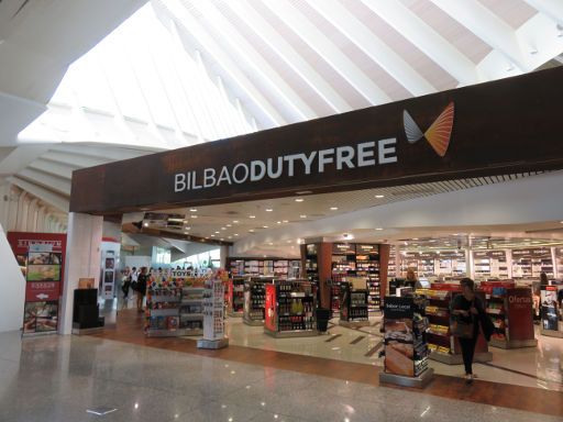 Flughafen Bilbao, BIO, Spanien, Bilbao Duty Free