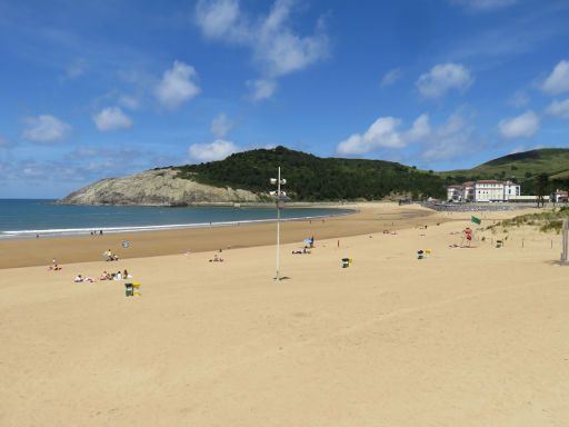 Bilbao Küste, Spanien, riesiger Sandstrand von Gorliz