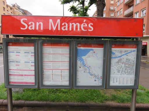 Metro, Bilbao, Spanien, Informationen, Stadtplan u.s.w. an der Station San Mamés