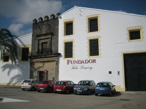 Bodegas Fundador Pedro Domecq, Jerez de La Frontera, Spanien, Außenansicht