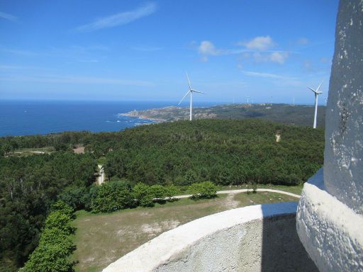 Mirador Monte do Faro, Brantuas - Ponteceso, Spanien, Aussichtsplattform Blick Richtung Meer