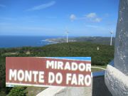 Mirador Monte do Faro, Brantuas - Ponteceso, Spanien, Aussichtsplattform Blick Richtung Meer