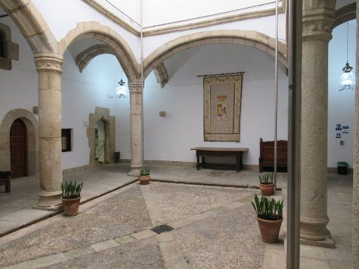 Cáceres, Spanien, Tourismusinformation im Palacio de Carvajal