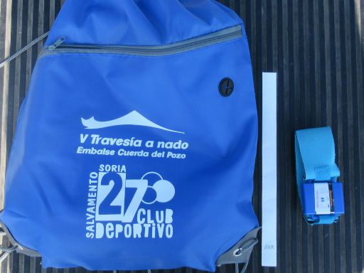 V. Travesía Embalse Cuerda del Pozo, Abejar, Starterpaket und Chip für die Zeitmessung