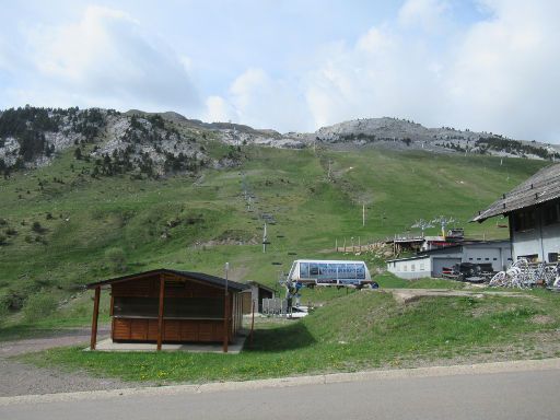 Candanchú, Huesca, Spanien, Beginn Skigebiet