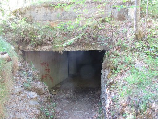 Bunker Linie P, Canfranc-Estación, Spanien, Eingang Bunker C-1