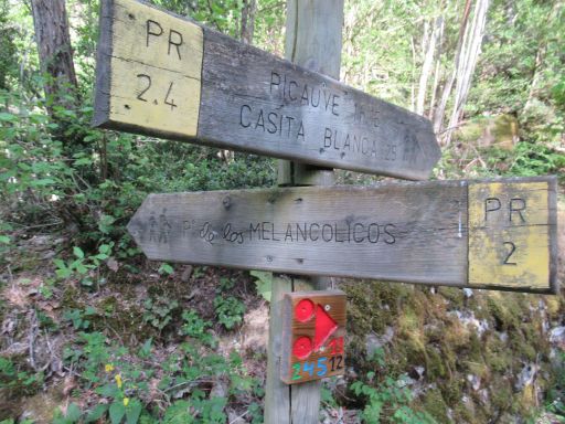 Bunker Linie P, Canfranc-Estación, Spanien, Wanderweg Melancólicos