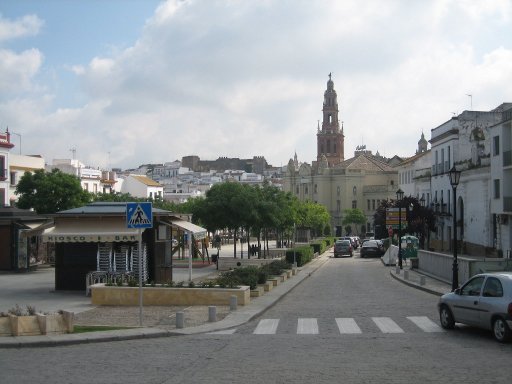 Carmona, Spanien, Platz Ortsmitte