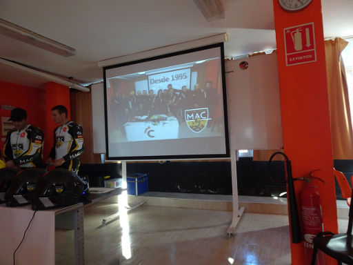 Escuela de conducción MAC, Motorrad Kurs Rennstrecke, Cartagena, Spanien, MAC Vorstellung vom Programm des Tages