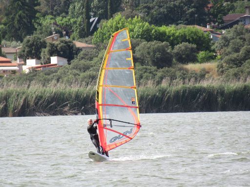 Stausee von Cazalegas, Cazalegas, Spanien, Windsurfen