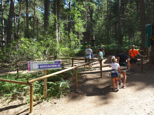 Aventura Amazonia, Cercedilla, Spanien, Einweisung