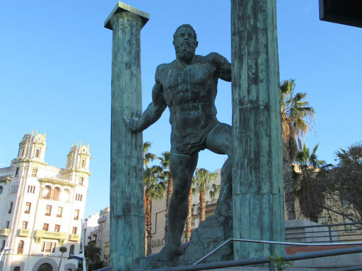 Ceuta, Spanien, Herkules Statue