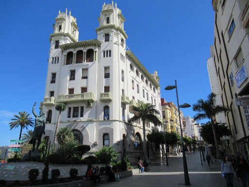 Ceuta, Spanien, Trujillo Gebäude