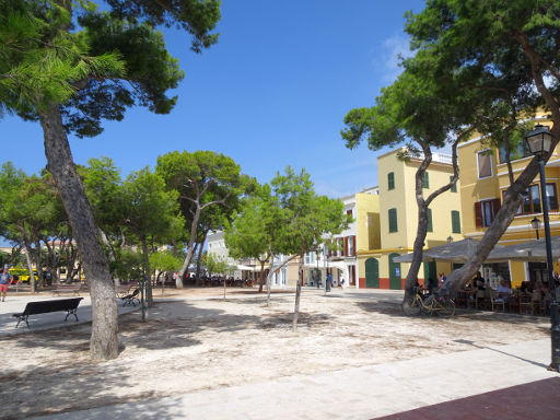 Ciutadella, Menorca, Spanien, Plaza des Pins